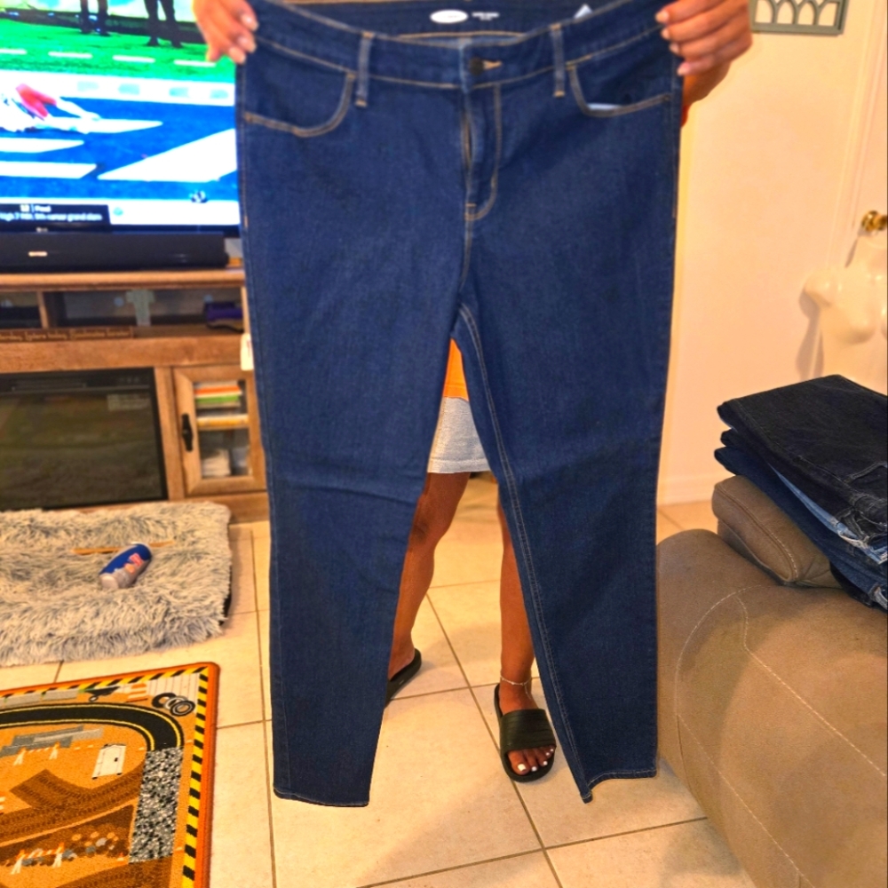 Old Navy Blue Skinny Jeans Classic Fit